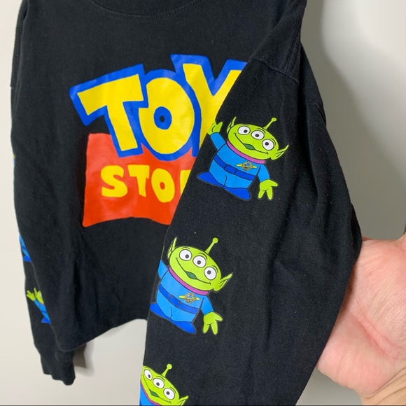 Disney Pixar Toy Story Alien Graphic Crop Top - Picture 9 of 13